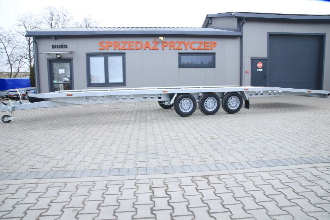Gala Taurus T8535S - three-axle car transporter, 850x205 cm, GVW 3500 kg - image 9