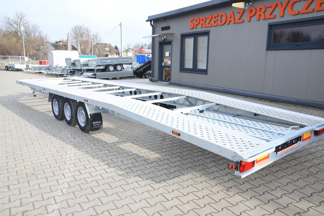 Gala Taurus T8535S - three-axle car transporter, 850x205 cm, GVW 3500 kg - image 10