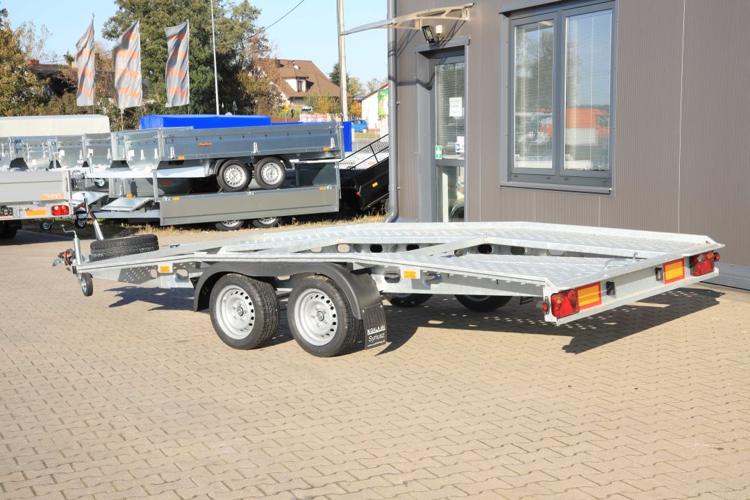 Gala Syriusz S4027S - zweiachsiger Autotransporter, 400x195 cm, zGG 2700 kg - Bild 2