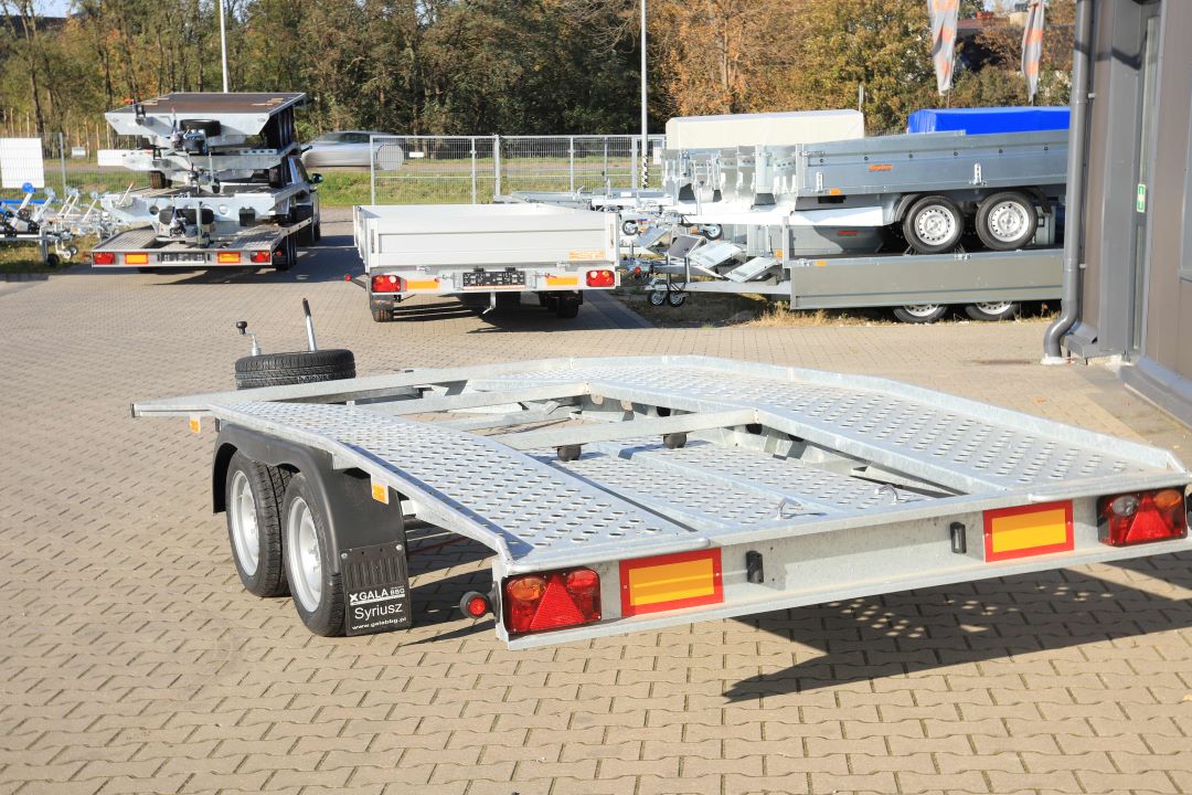 Gala Syriusz S4027S - zweiachsiger Autotransporter, 400x195 cm, zGG 2700 kg - Bild 3