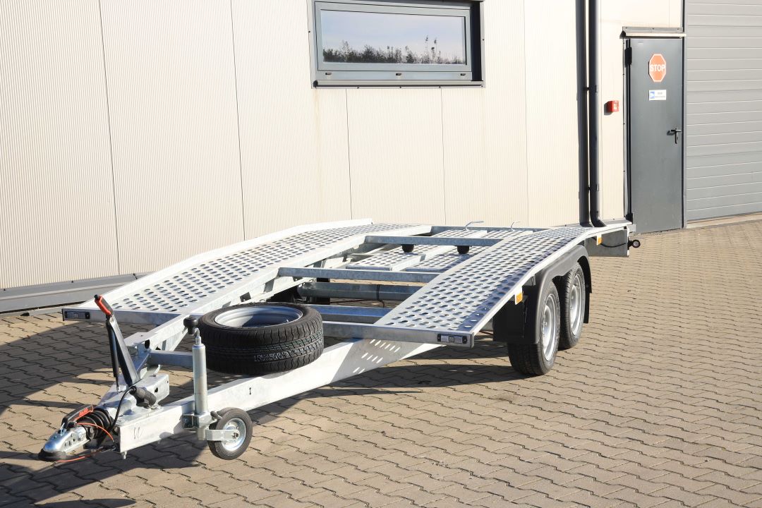 Gala Syriusz S4027S - zweiachsiger Autotransporter, 400x195 cm, zGG 2700 kg - Bild 5
