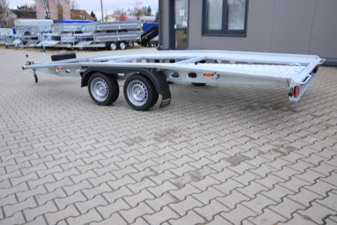 Gala Syriusz S4527SL - twin-axle car transporter, 450x205 cm, GVW 2700 kg - image 4