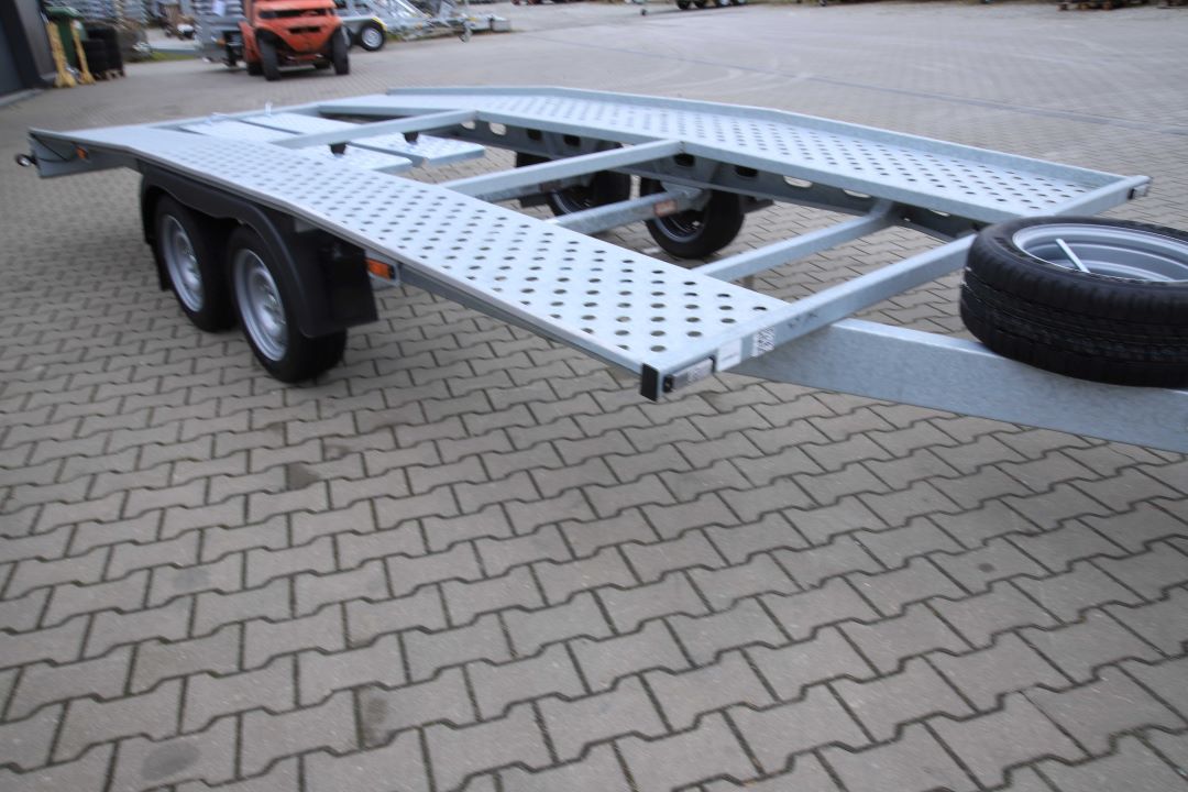 Gala Syriusz S4527SL - twin-axle car transporter, 450x205 cm, GVW 2700 kg - image 8