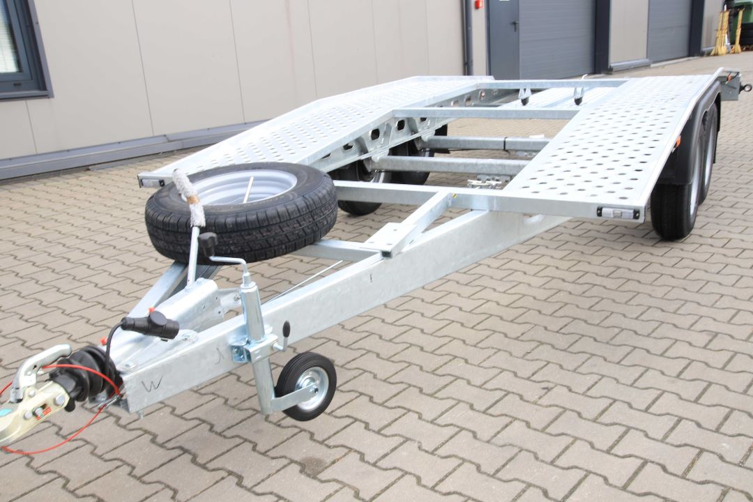 Gala Syriusz S4527S - twin-axle car transporter, 450x205 cm, GVW 2700 kg - image 2