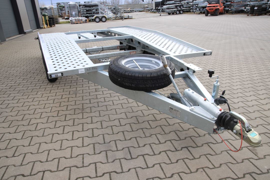 Gala Syriusz S4527S - twin-axle car transporter, 450x205 cm, GVW 2700 kg - image 3