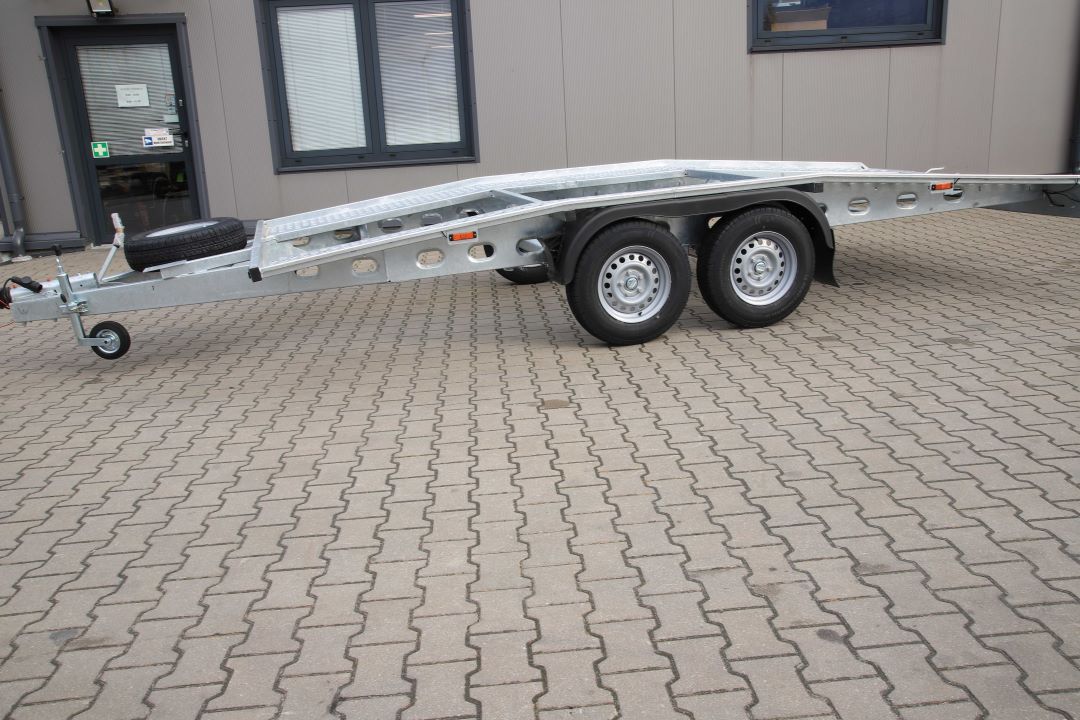 Gala Syriusz S4527S - twin-axle car transporter, 450x205 cm, GVW 2700 kg - image 4