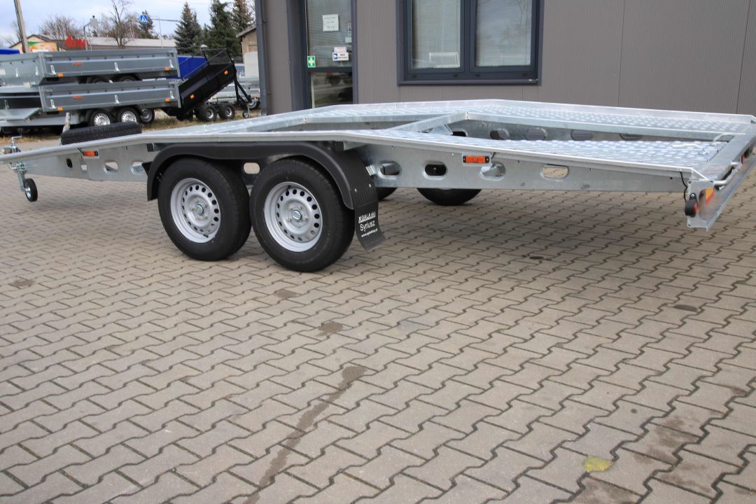 Gala Syriusz S4527S - twin-axle car transporter, 450x205 cm, GVW 2700 kg - image 5