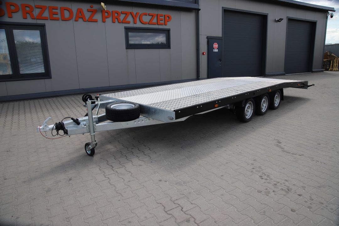 Niewiadów Jupiter NM 6.0 13C alu ryfel czarna blenda - dreiachsiger Autotransporter, 600x210 cm, zGG 3500 kg - Bild 2