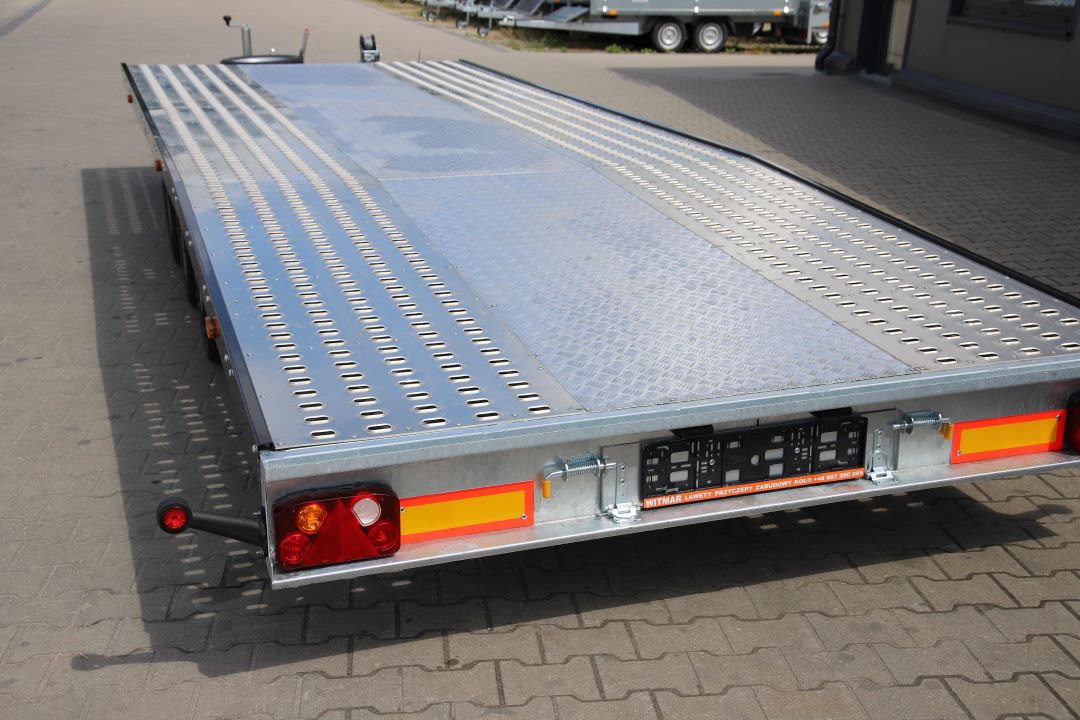 Niewiadów Jupiter NM 6.0 13C alu ryfel czarna blenda - dreiachsiger Autotransporter, 600x210 cm, zGG 3500 kg - Bild 5