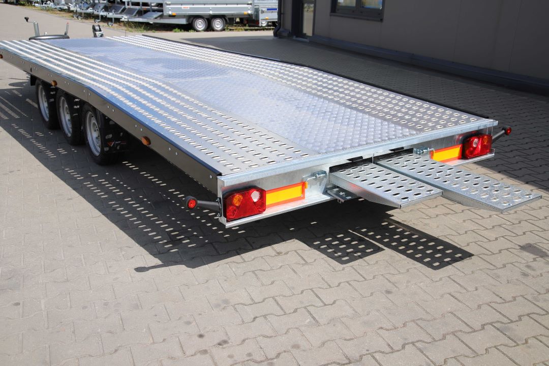 Niewiadów Jupiter NM 6.0 13C alu ryfel czarna blenda - dreiachsiger Autotransporter, 600x210 cm, zGG 3500 kg - Bild 7