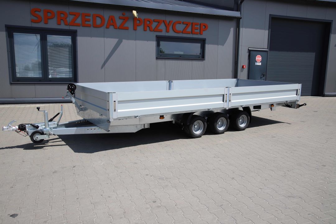 Niewiadów Boss 5.0 10C - schwerer dreiachsiger Anhänger, 500x210 cm, zGG 3500 kg