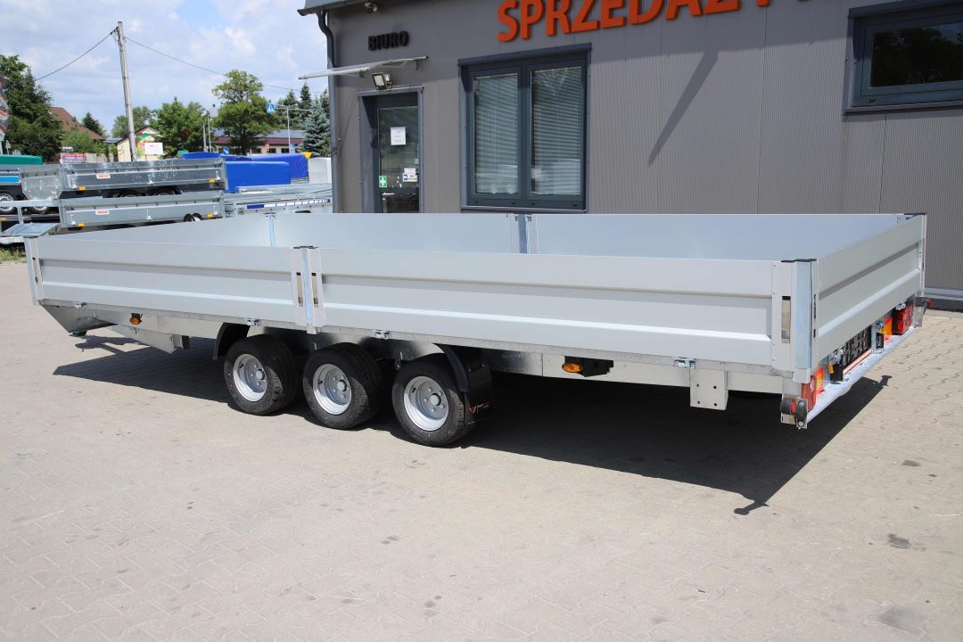 Niewiadów Boss 5.0 10C - schwerer dreiachsiger Anhänger, 500x210 cm, zGG 3500 kg - Bild 4