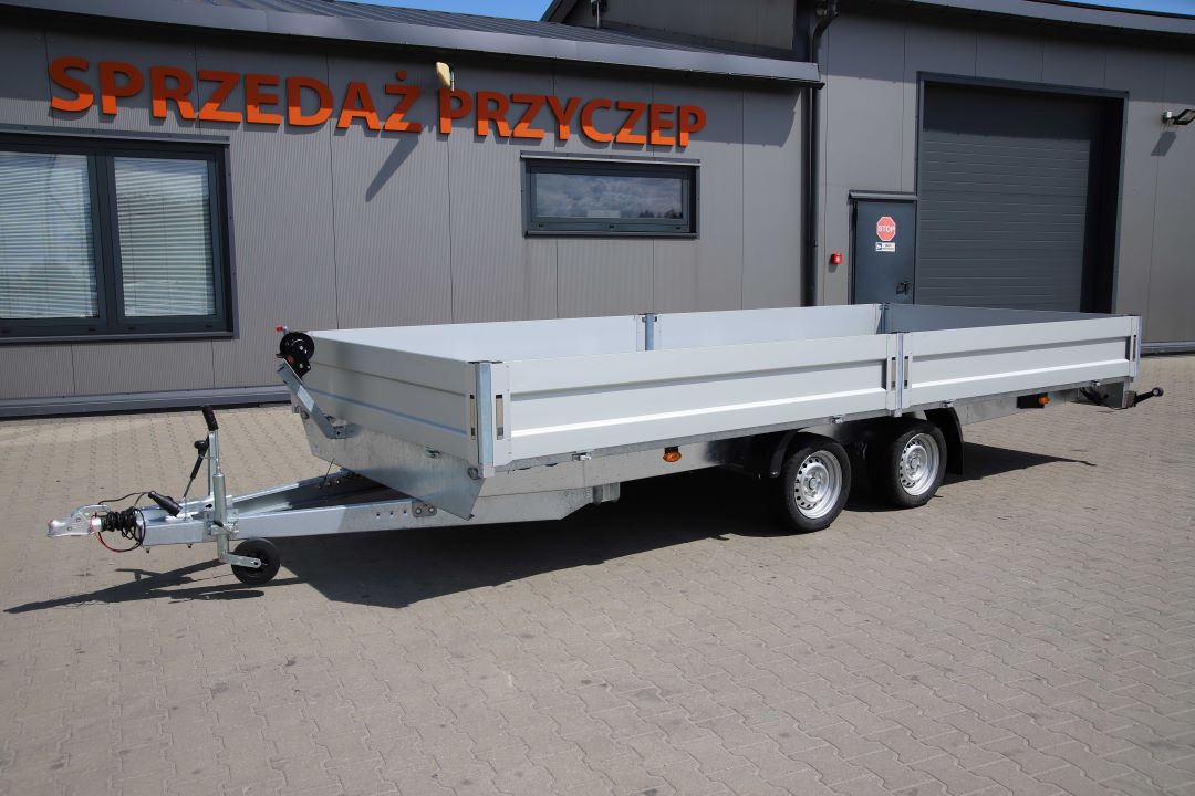 Niewiadów Boss 5.0 - schwerer zweiachsiger Anhänger, 500x210 cm, zGG 2700 kg
