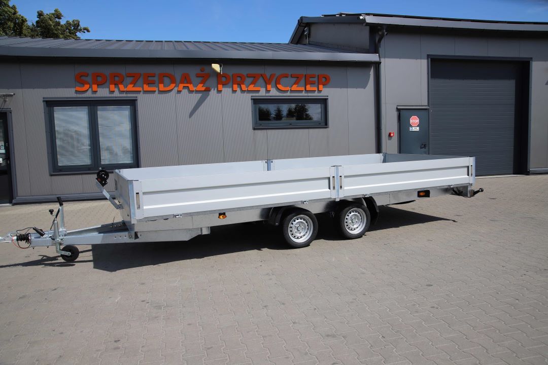Niewiadów Boss 5.0 – przyczepa ciężarowa dwuosiowa, 500x210 cm, DMC 2700 kg - zdjęcie 2