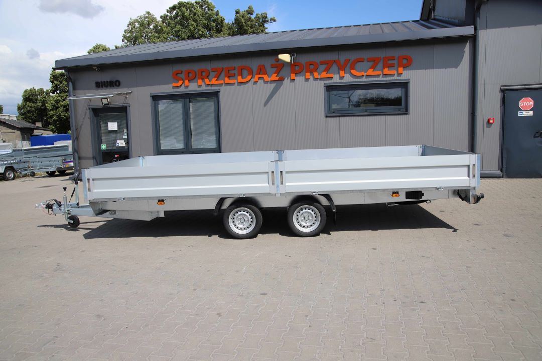 Niewiadów Boss 5.0 – przyczepa ciężarowa dwuosiowa, 500x210 cm, DMC 2700 kg - zdjęcie 3