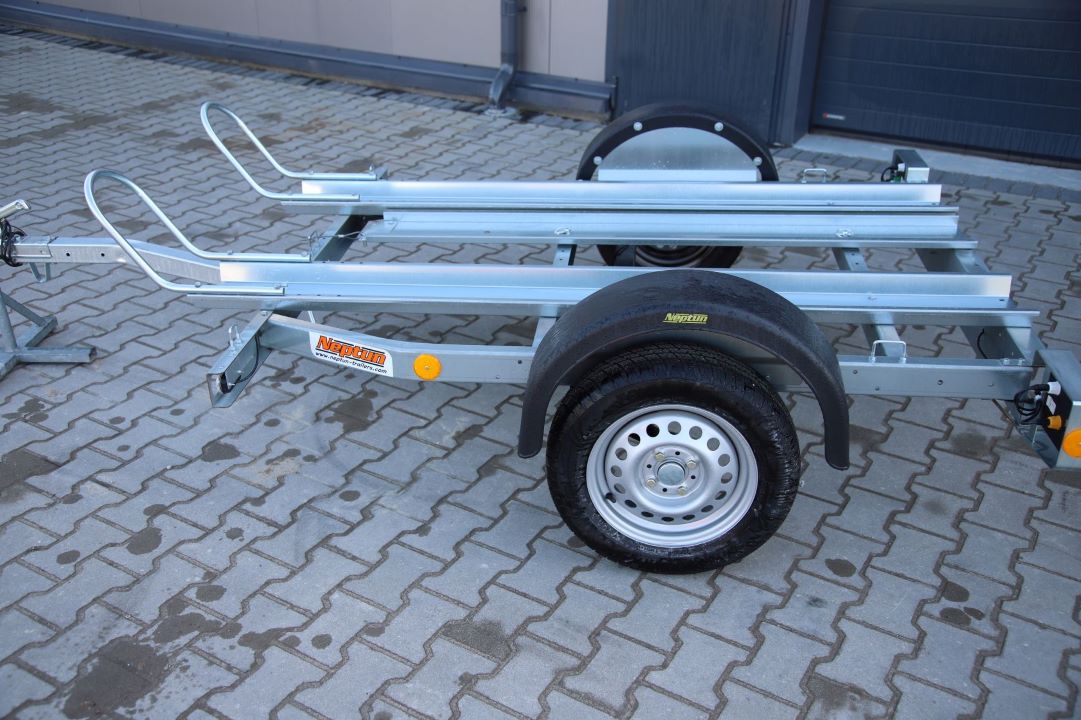 Neptun N6-220 pm2 - Motorrad- / Quadanhänger, 225x130 cm, zGG 750 kg - Bild 6
