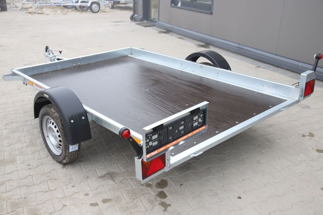 Neptun Multi N7-255 multi - motorcycle / quad trailer, 255x166 cm, GVW 750 kg - image 3