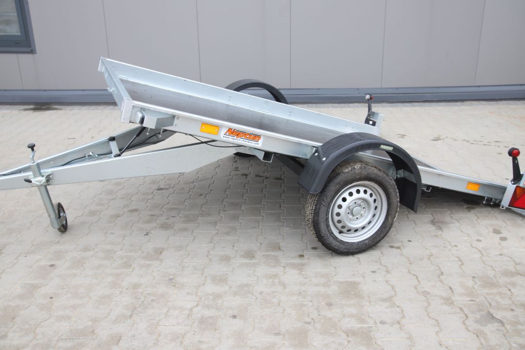 Neptun Multi N7-255 multi - motorcycle / quad trailer, 255x166 cm, GVW 750 kg - image 10