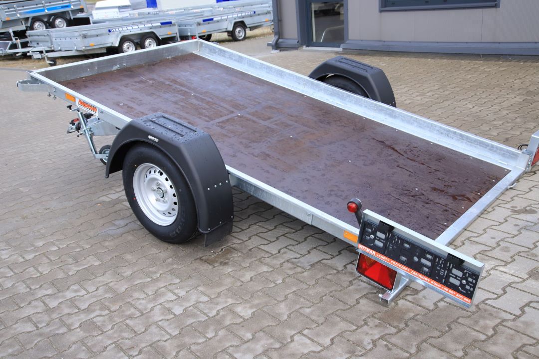 Neptun Multi N13-305 multi - motorcycle / quad trailer, 305x166 cm, GVW 1300 kg - image 11