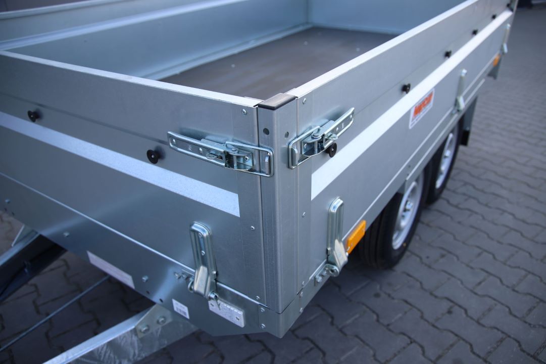 Neptun Nordica N13-263 2 kps - heavy duty twin-axle trailer, 263x145 cm, GVW 1300 kg - image 3