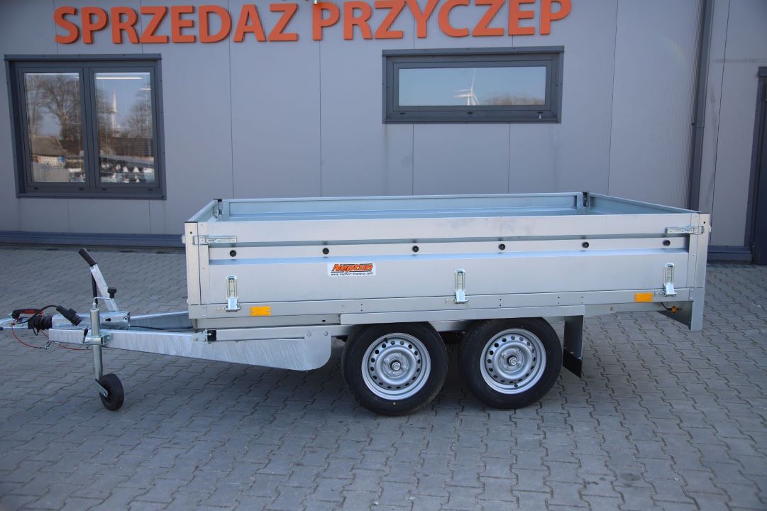 Neptun Nordica N13-263 2 kps - heavy duty twin-axle trailer, 263x145 cm, GVW 1300 kg - image 6