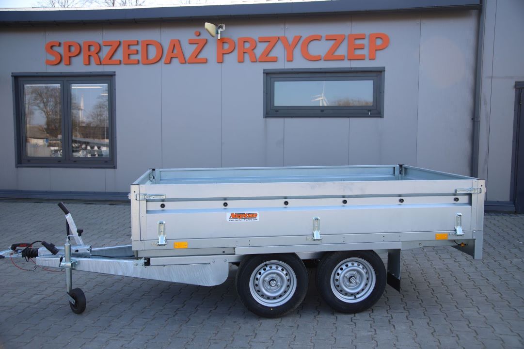 Neptun Nordica N13-263 2 kps - heavy duty twin-axle trailer, 263x145 cm, GVW 1300 kg - image 7