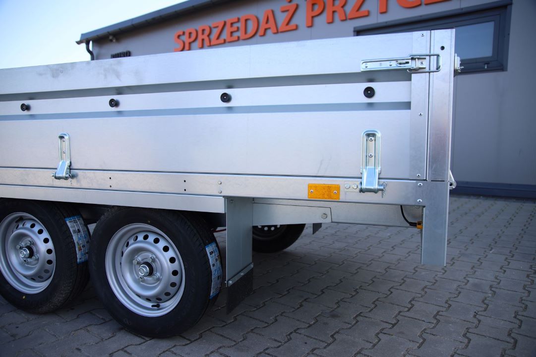 Neptun Nordica N13-263 2 kps - heavy duty twin-axle trailer, 263x145 cm, GVW 1300 kg - image 8