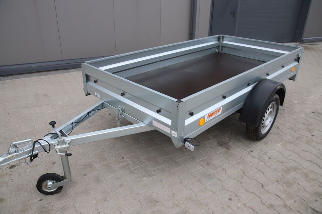 Neptun Pratik N7-253 ptw – przyczepa lekka jednoosiowa, 253x129 cm, DMC 750 kg