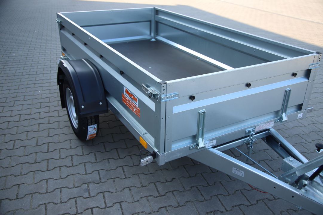 Neptun Pro N13-253 pro - heavy duty single-axle trailer, 253x129 cm, GVW 1300 kg - image 10