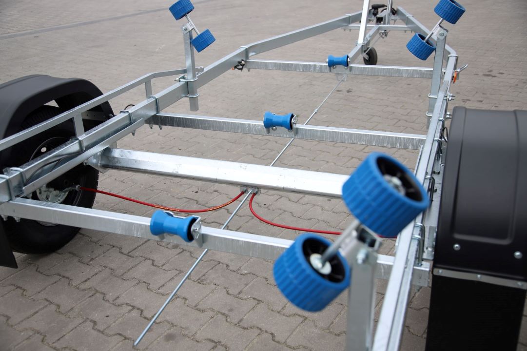 Neptun Navy N13-20 navy - boat trailer, 610x205 cm, GVW 1300 kg - image 10