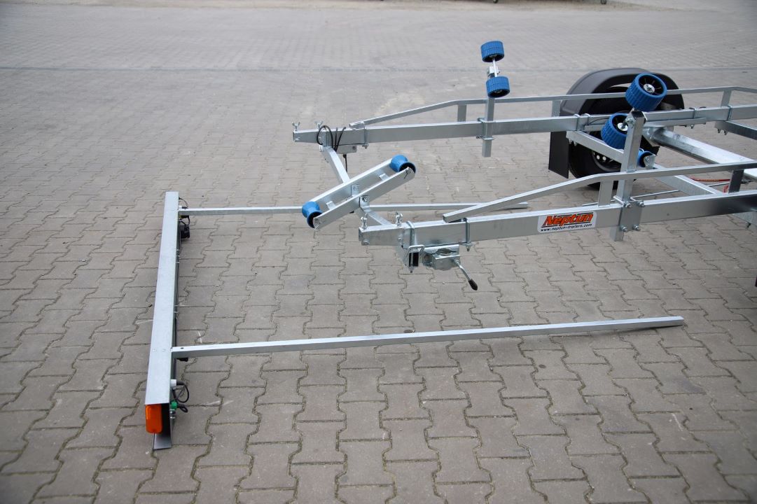Neptun Navy N13-20 navy - boat trailer, 610x205 cm, GVW 1300 kg - image 12