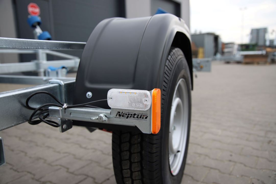 Neptun Navy N13-20 navy - boat trailer, 610x205 cm, GVW 1300 kg - image 7
