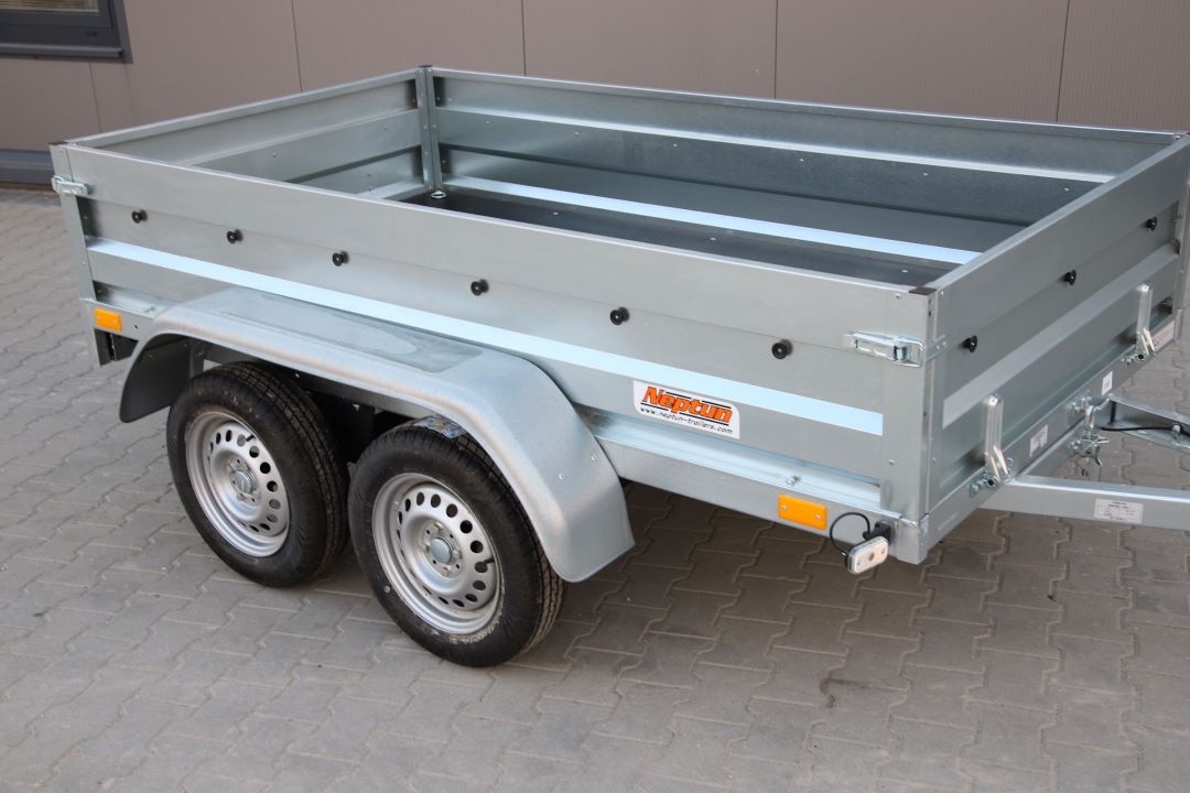 Neptun Rustik N7-236 2 rt - leichter zweiachsiger Anhänger, 236x129 cm, zGG 750 kg - Bild 2