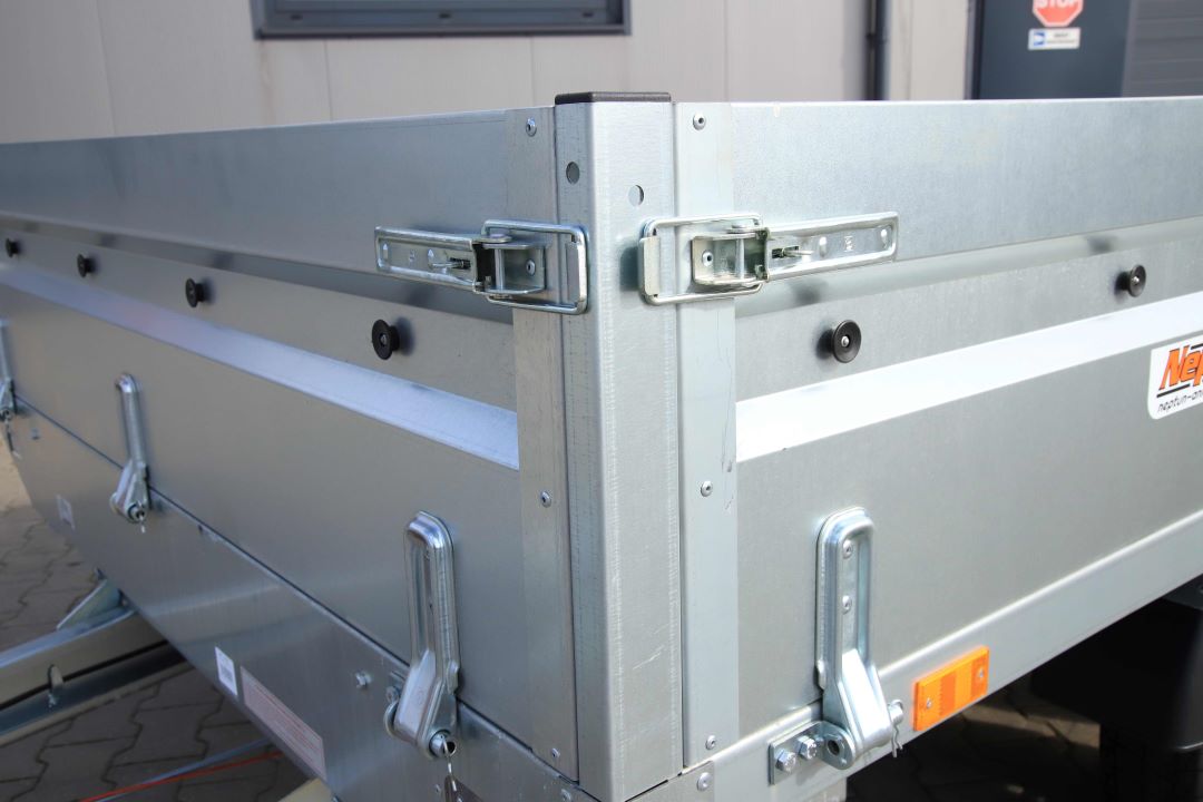 Neptun Nordica N20-320 2 kps - heavy duty twin-axle trailer, 320x168 cm, GVW 2000 kg - image 6