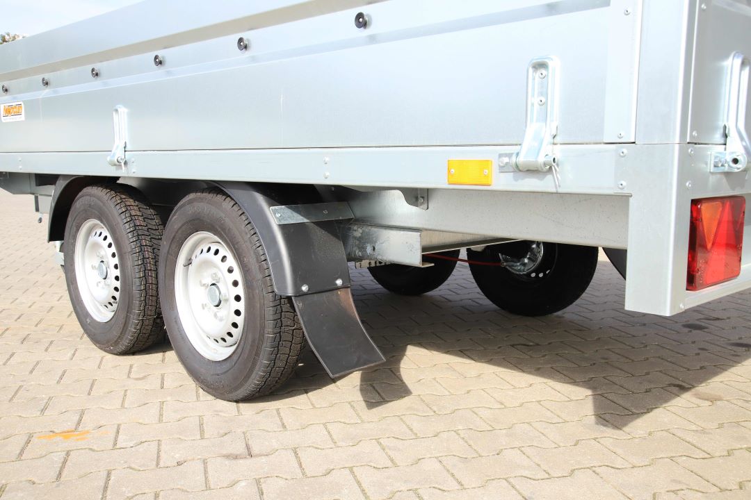 Neptun Nordica N20-320 2 kps - heavy duty twin-axle trailer, 320x168 cm, GVW 2000 kg - image 10