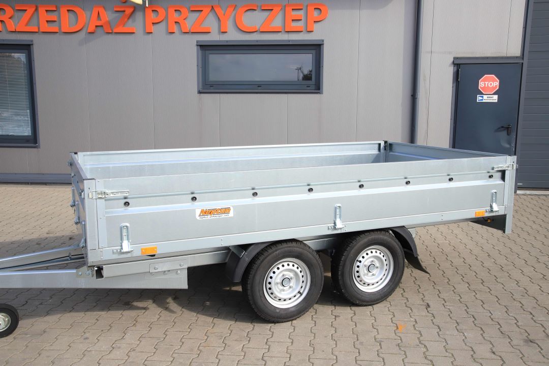 Neptun Nordica N16-320 2 kps - heavy duty twin-axle trailer, 320x168 cm, GVW 1600 kg - image 5