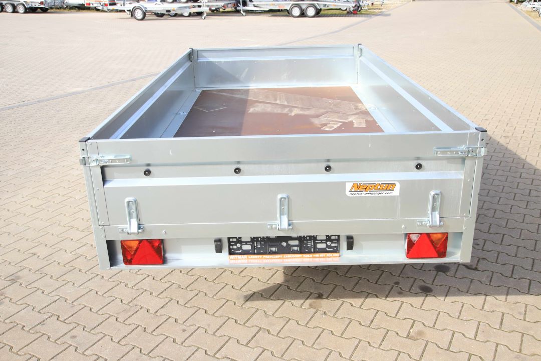 Neptun Nordica N16-320 2 kps - heavy duty twin-axle trailer, 320x168 cm, GVW 1600 kg - image 11