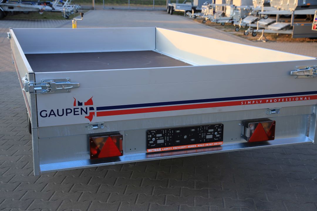 Neptun Nordica Pro N27-335 2 hl – przyczepa ciężarowa dwuosiowa, 335x182 cm, DMC 2700 kg - zdjęcie 6