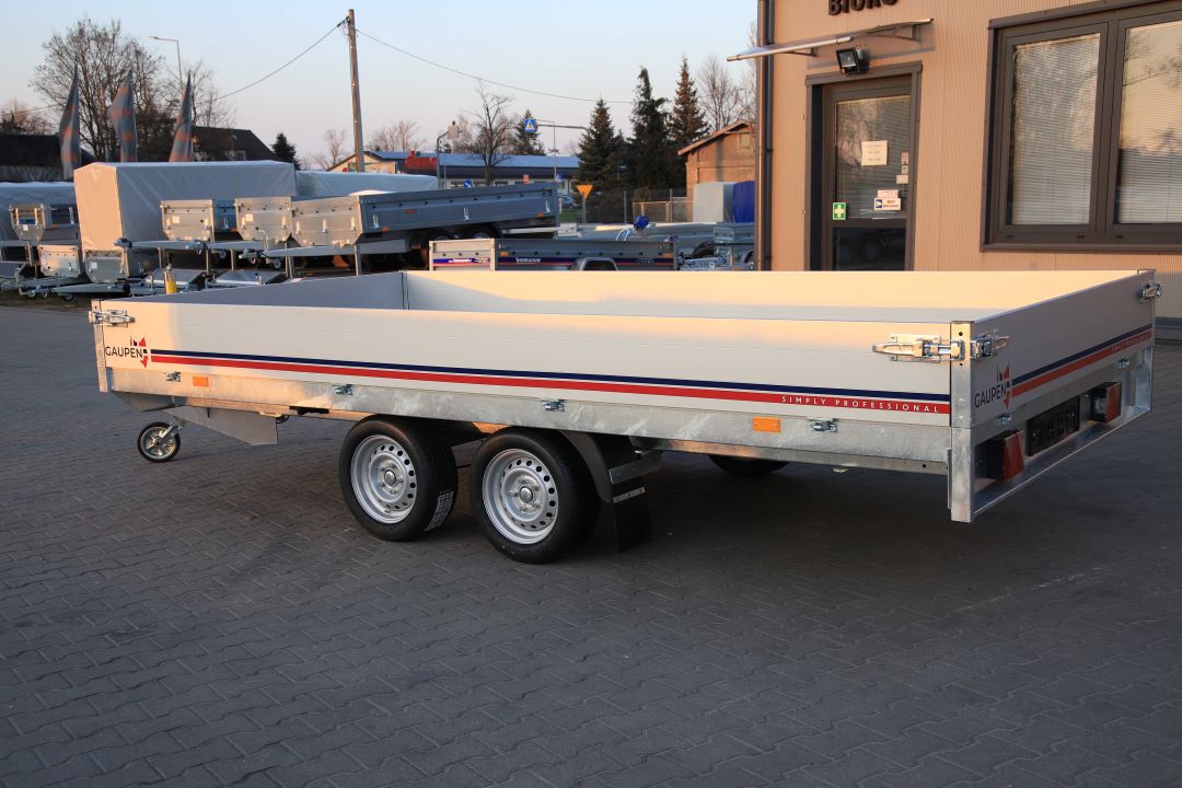 Neptun Nordica Pro N27-405 2 hl - heavy duty twin-axle trailer, 405x197 cm, GVW 2700 kg - image 3