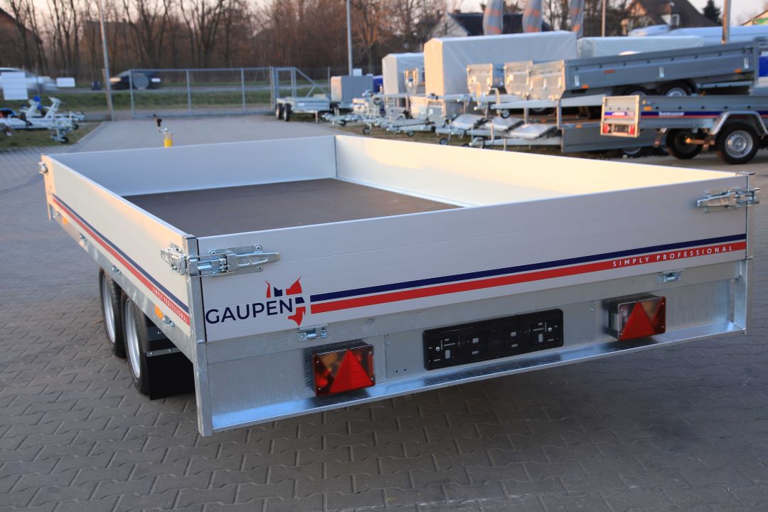 Neptun Nordica Pro N27-405 2 hl - heavy duty twin-axle trailer, 405x197 cm, GVW 2700 kg - image 4