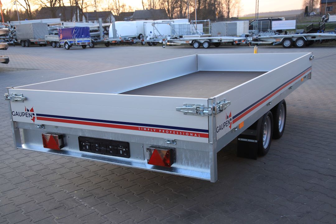 Neptun Nordica Pro N27-405 2 hl - heavy duty twin-axle trailer, 405x197 cm, GVW 2700 kg - image 5