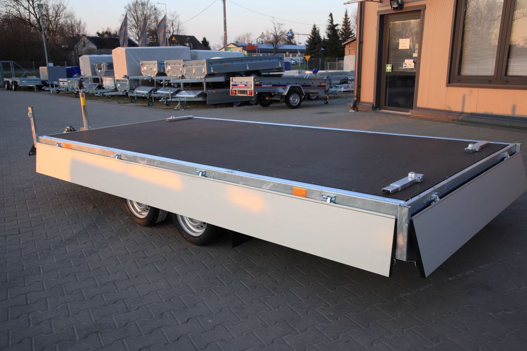 Neptun Nordica Pro N27-405 2 hl - heavy duty twin-axle trailer, 405x197 cm, GVW 2700 kg - image 8