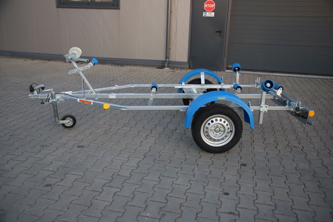 Neptun Navy N7-12 navy - boat trailer, 400x160 cm, GVW 600 kg - image 3
