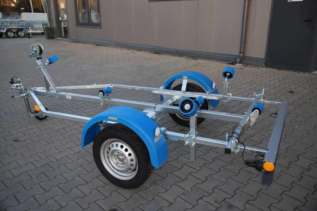 Neptun Navy N7-12 navy - boat trailer, 400x160 cm, GVW 600 kg - image 4