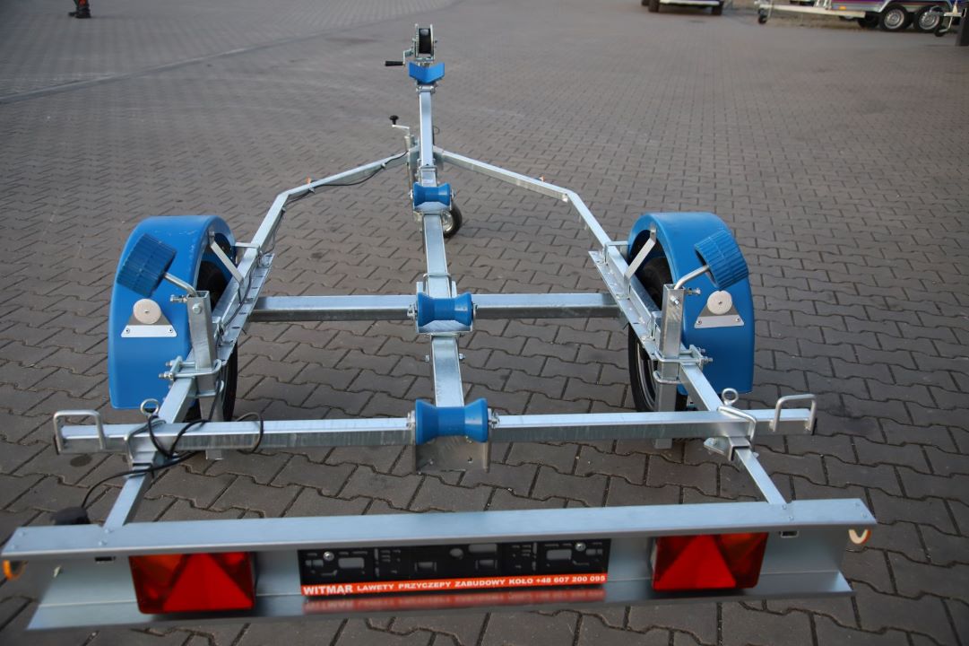 Neptun Navy N7-12 navy - boat trailer, 400x160 cm, GVW 600 kg - image 5