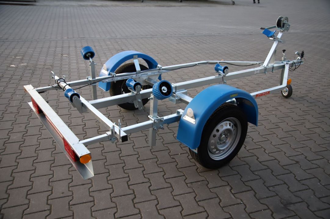 Neptun Navy N7-12 navy - boat trailer, 400x160 cm, GVW 600 kg - image 6
