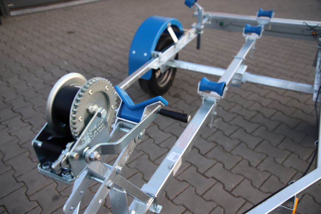 Neptun Navy N7-12 navy - boat trailer, 400x160 cm, GVW 600 kg - image 8
