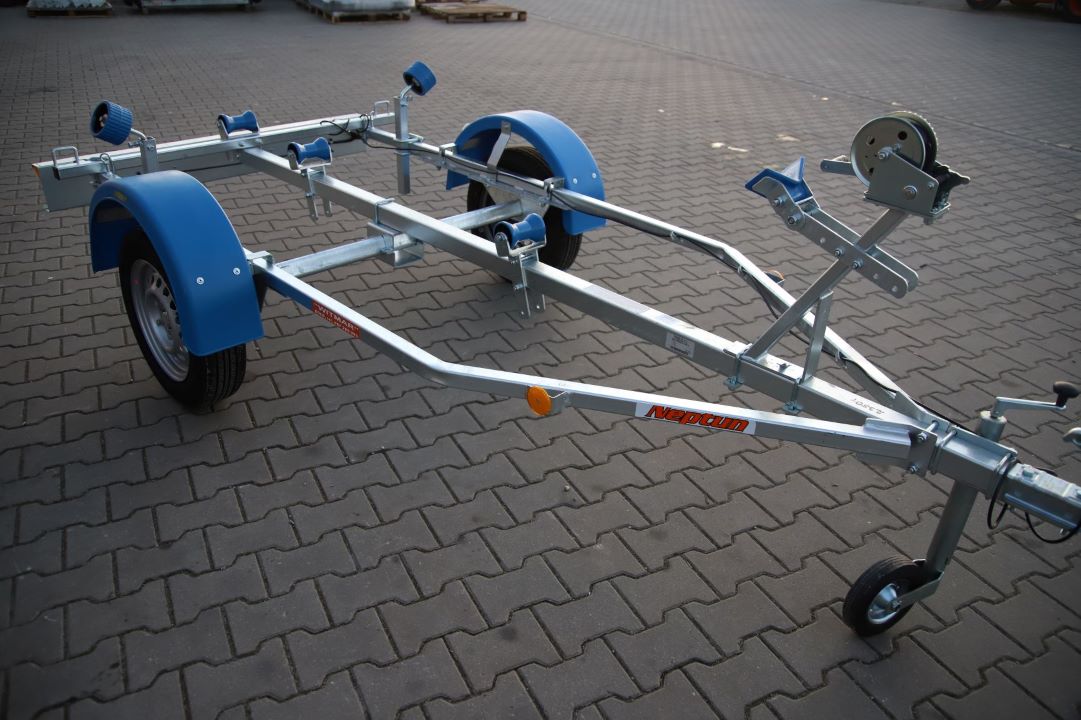 Neptun Navy N7-12 navy - boat trailer, 400x160 cm, GVW 600 kg - image 9