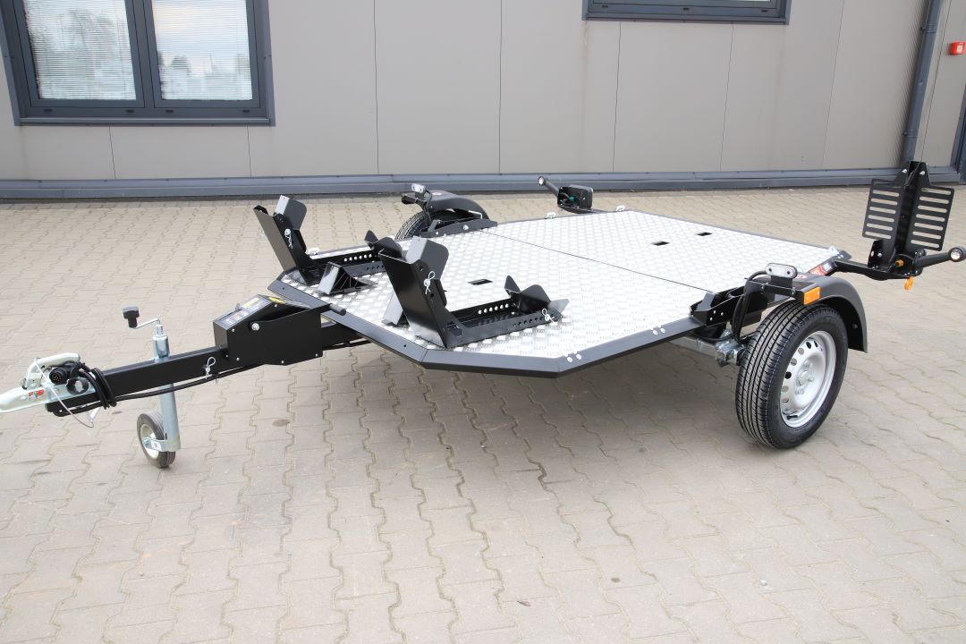 Lorries MT-2 - motorcycle / quad trailer, 239x174 cm, GVW 750 kg - image 9
