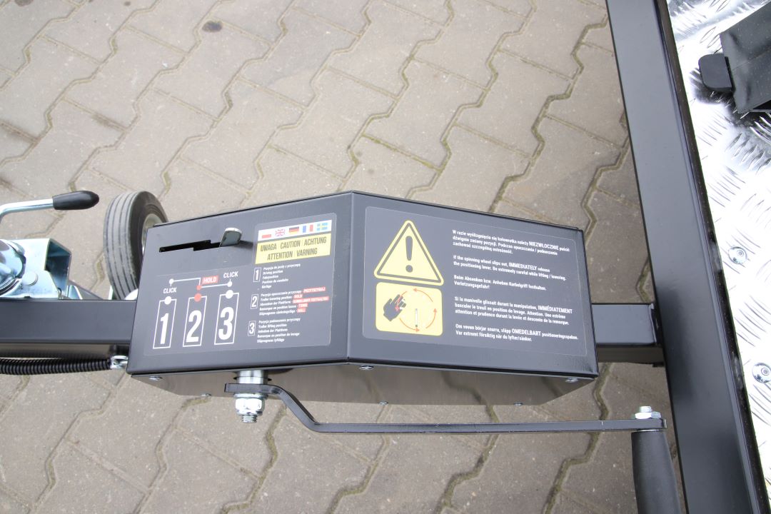 Lorries MT-2 - motorcycle / quad trailer, 239x174 cm, GVW 750 kg - image 11